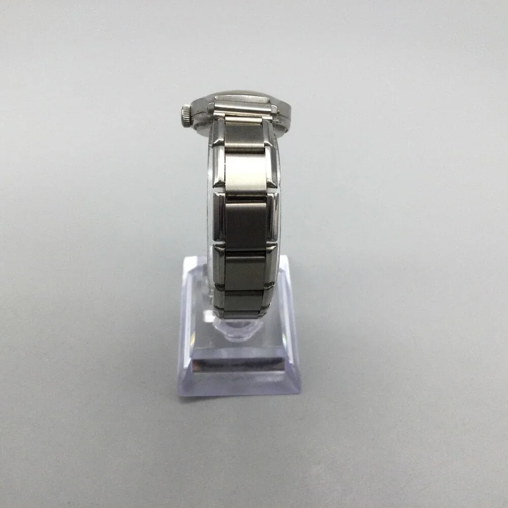 Vintage 1940s Doxa Military Watch 24mm Silver Tone Steel Bracelet Manual Wind
